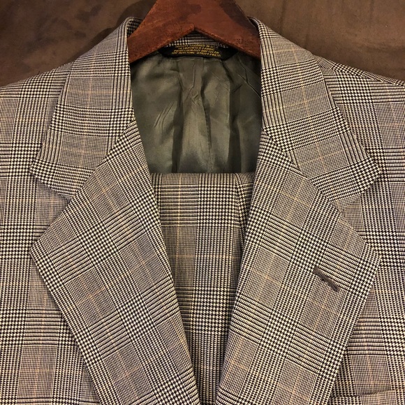 burberry plaid suit